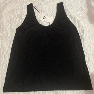 Zara Women's Elegant Black Tank Top